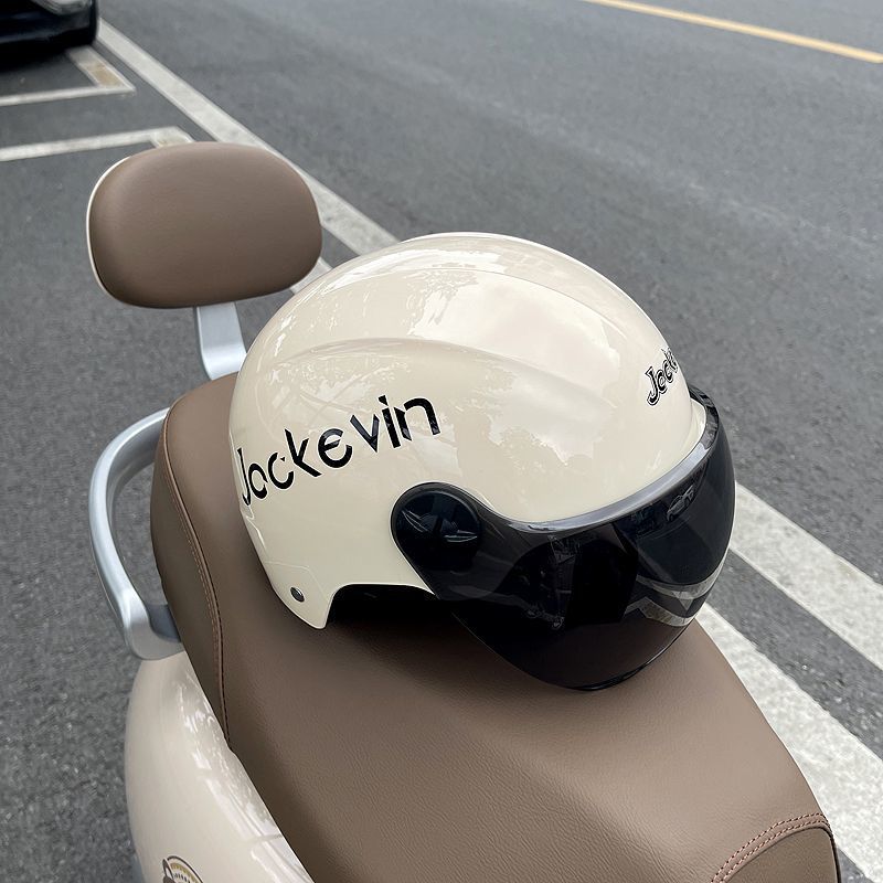 3C Certified Electric Motorcycle Helmet Summer Sunscreen Half Helmet