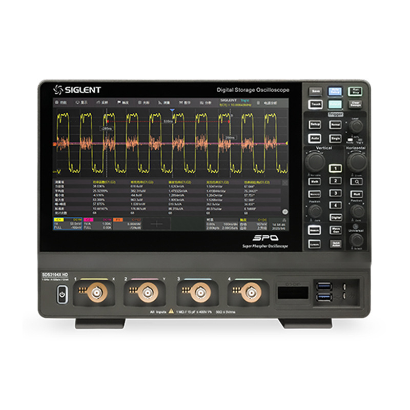 鼎阳SIGLENT SDS3054X HD四通道500M数字数显示波器4G采样率
