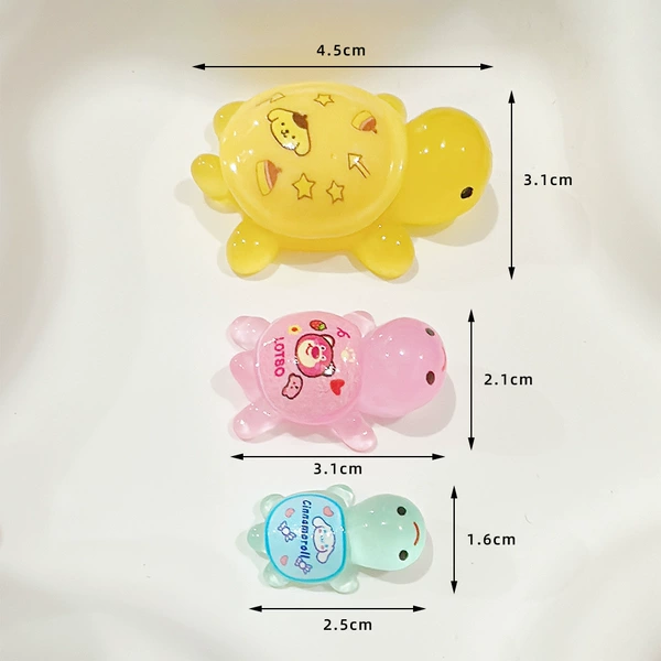 Printed little turtle 2.5cm*1.6cm