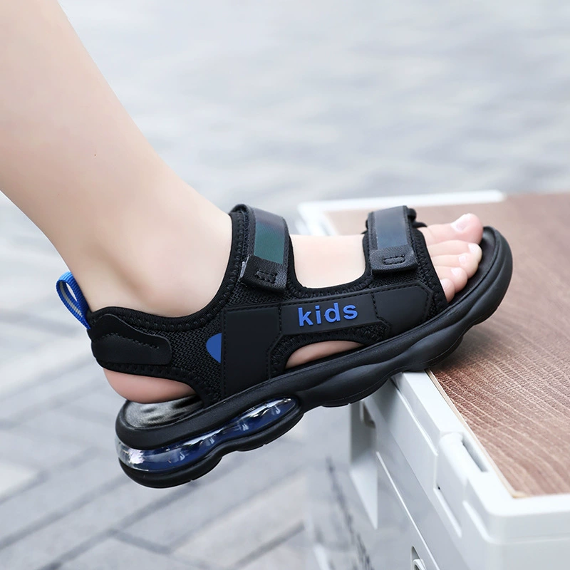 Summer sandals for boys, children's sports shoes, non-slip beach beach footwear, 6-12 years, for teenagers, soft sole