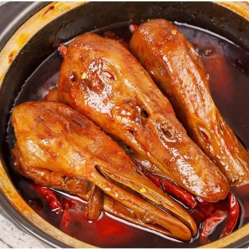 衢州风味香辣鸭头卤味开袋即食下酒菜鸭货解馋肉类小吃休闲熟食品|undefined