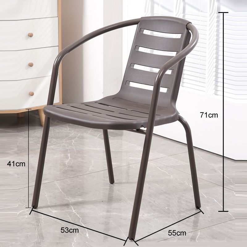 Silla bordeaux hueca (de 2 manos en color café)