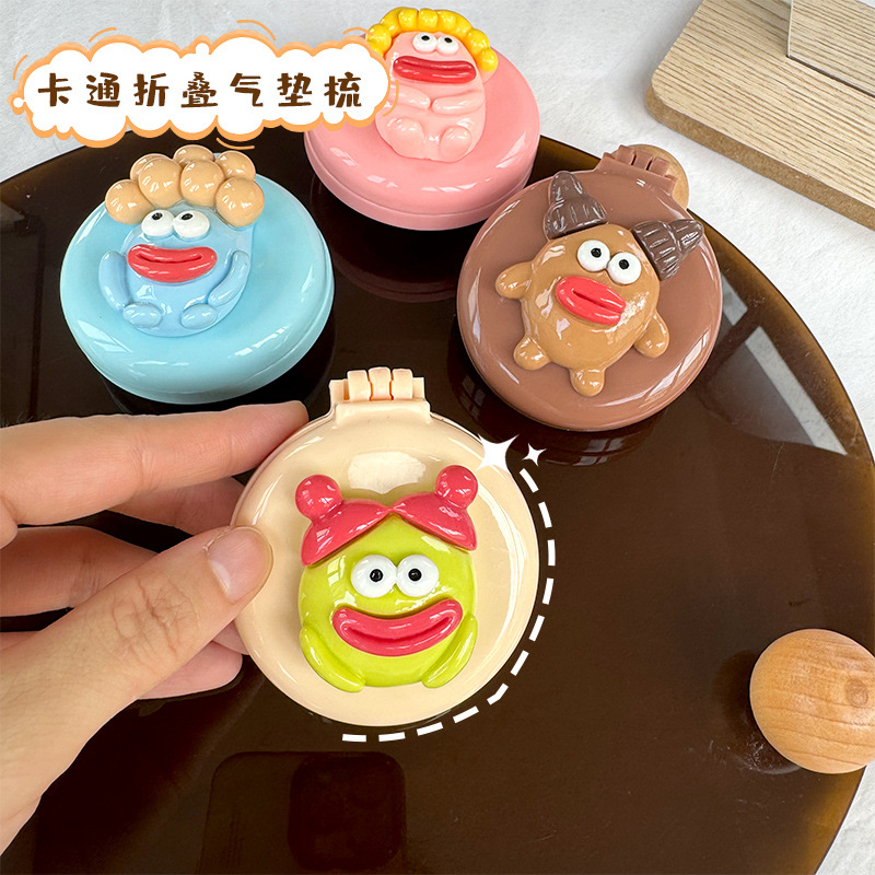 Cute funny folding soft heel for students