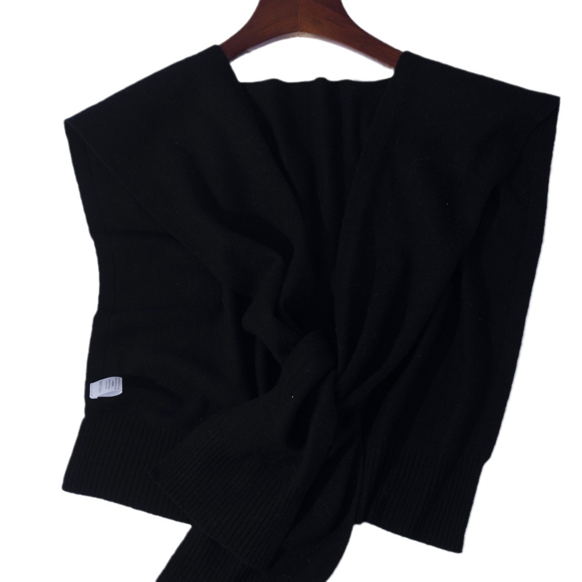 Fábrica de Mongolia Interior cabello recto de lana mezclada de punto caramelo color pigmento primavera otoño invierno sala de aire acondicionado calentamiento ligero pequeño hombro