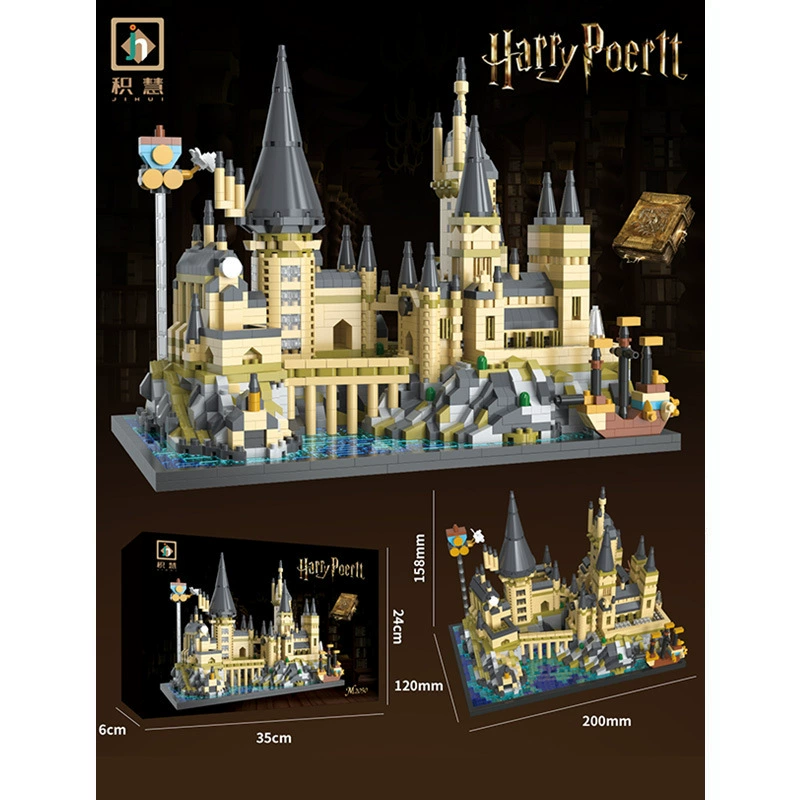 Набор конструкторов совместимый с Lego, архитектура в национальном стиле, многоп-model (до 6066 вариантов)