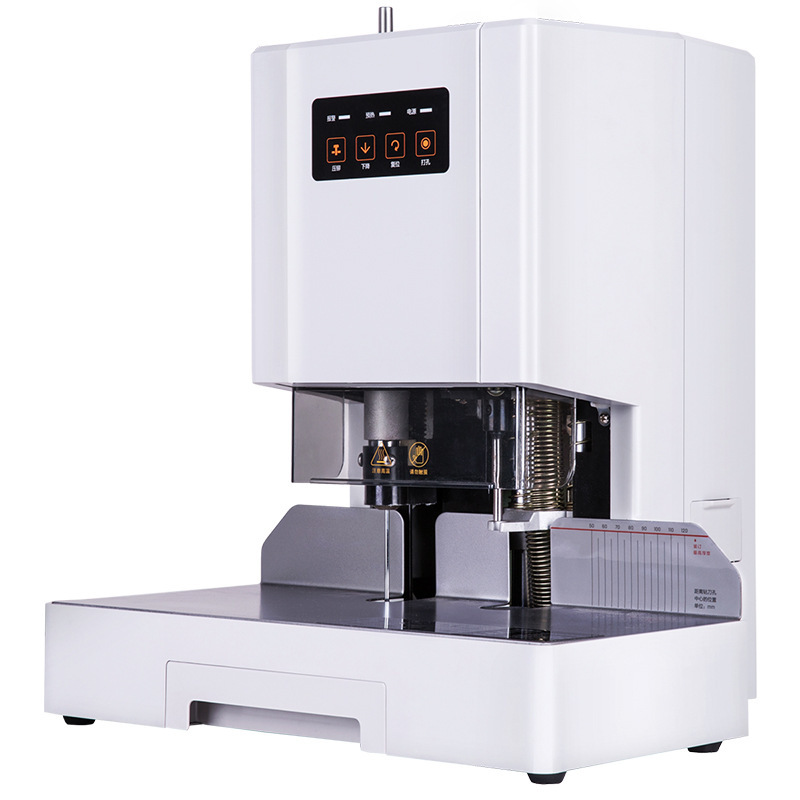 Deli 14601 Financial Binding Machine Certificate Punch Machine Laser…
