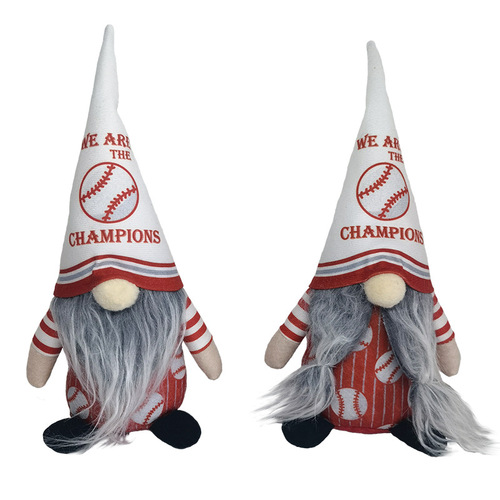 Creative Cross-border Christmas Baseball Faceless Doll Christmas Gift Sports Dwarf Figure Decorative Ornament
