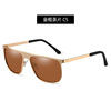 Men's square fashionable sunglasses, sun protection cream, glasses, new collection, UF-protection, factory direct supply