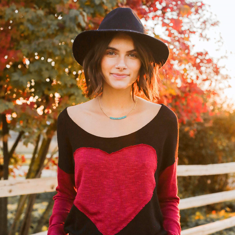 Simple Style Geometric Copper Necklace Beaded Copper Necklaces