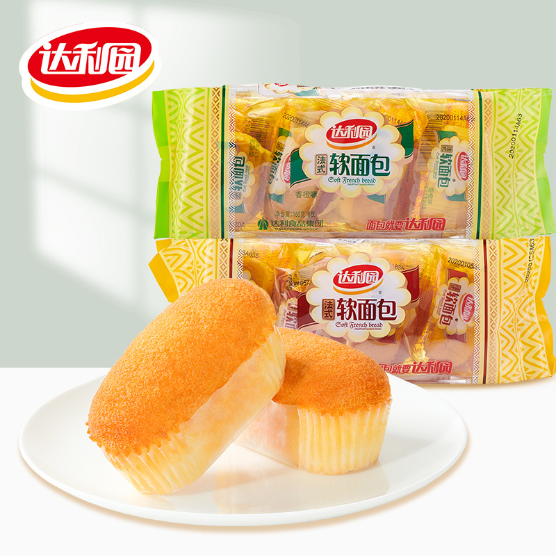 [Daliyuan French Soft Bread 160g] Pastries Breakfast Casual Snacks Snacks Food Wholesale