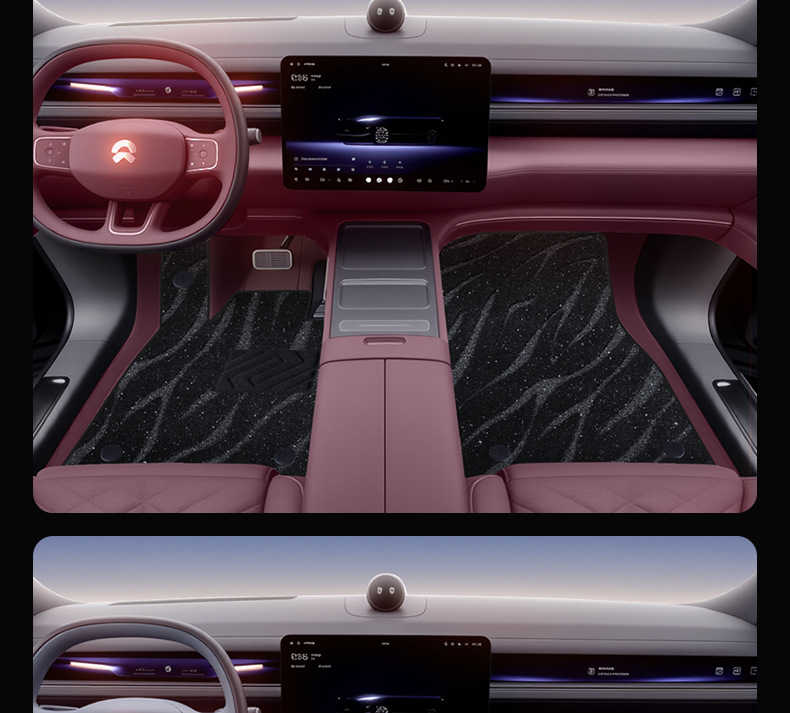 Suitable for Nio Es8 Floor Mats, Fully Enclosed Third-Generation 26 Car Interior Modification Accessories, Trunk Mat Supplies