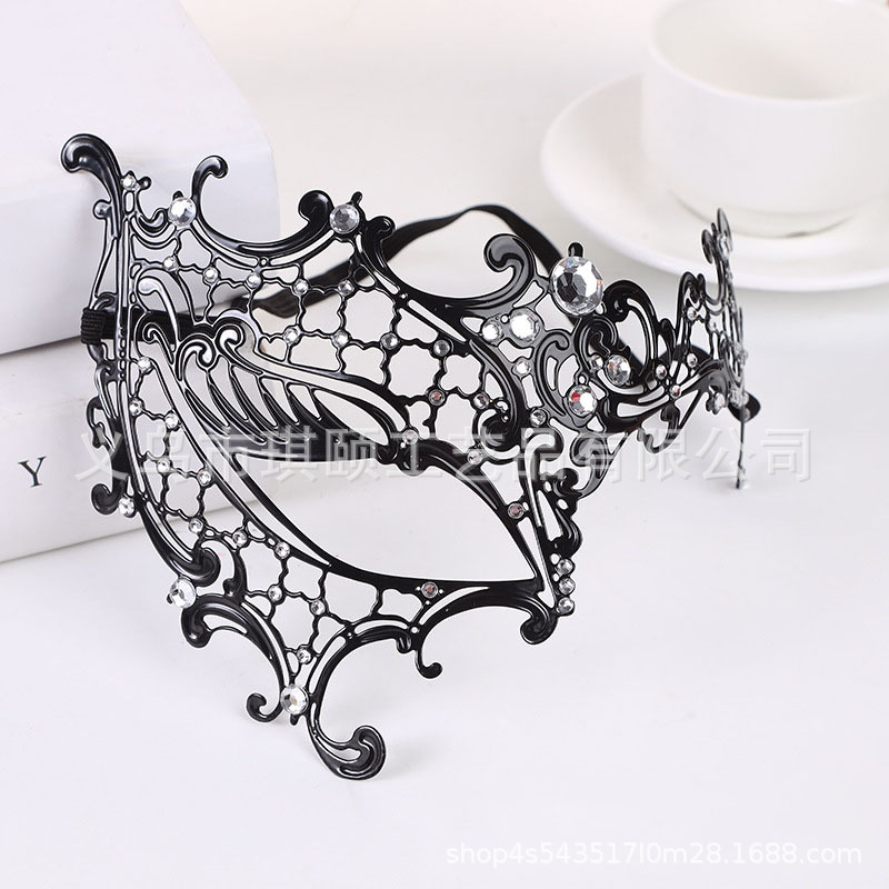 Gothic Oscuro Lolita retro bolsa de arena de encaje brazalete set de baile de máscaras máscaras sexuales