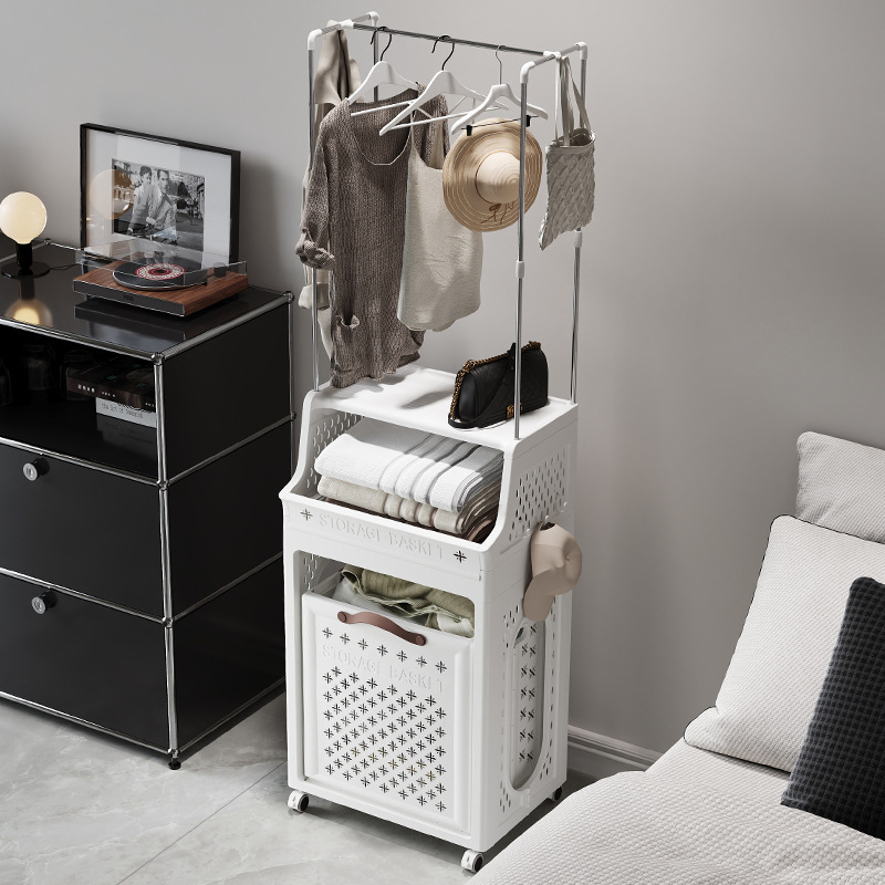 Dirty Laundry Basket for Home Use, Laundry Storage Bin, Bathroom Laundry Basket, Bathroom Clothes Organizer Storage Bin