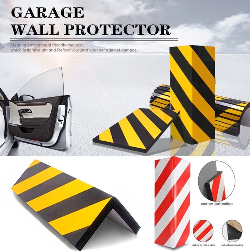 源头现货泡棉反光防撞护角 停车场带胶护角 汽车防撞反光条车门警
