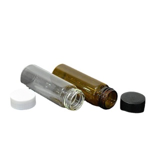 30ml glass bottle. Control screw mouth glass sample bottle chemical reagent bottle