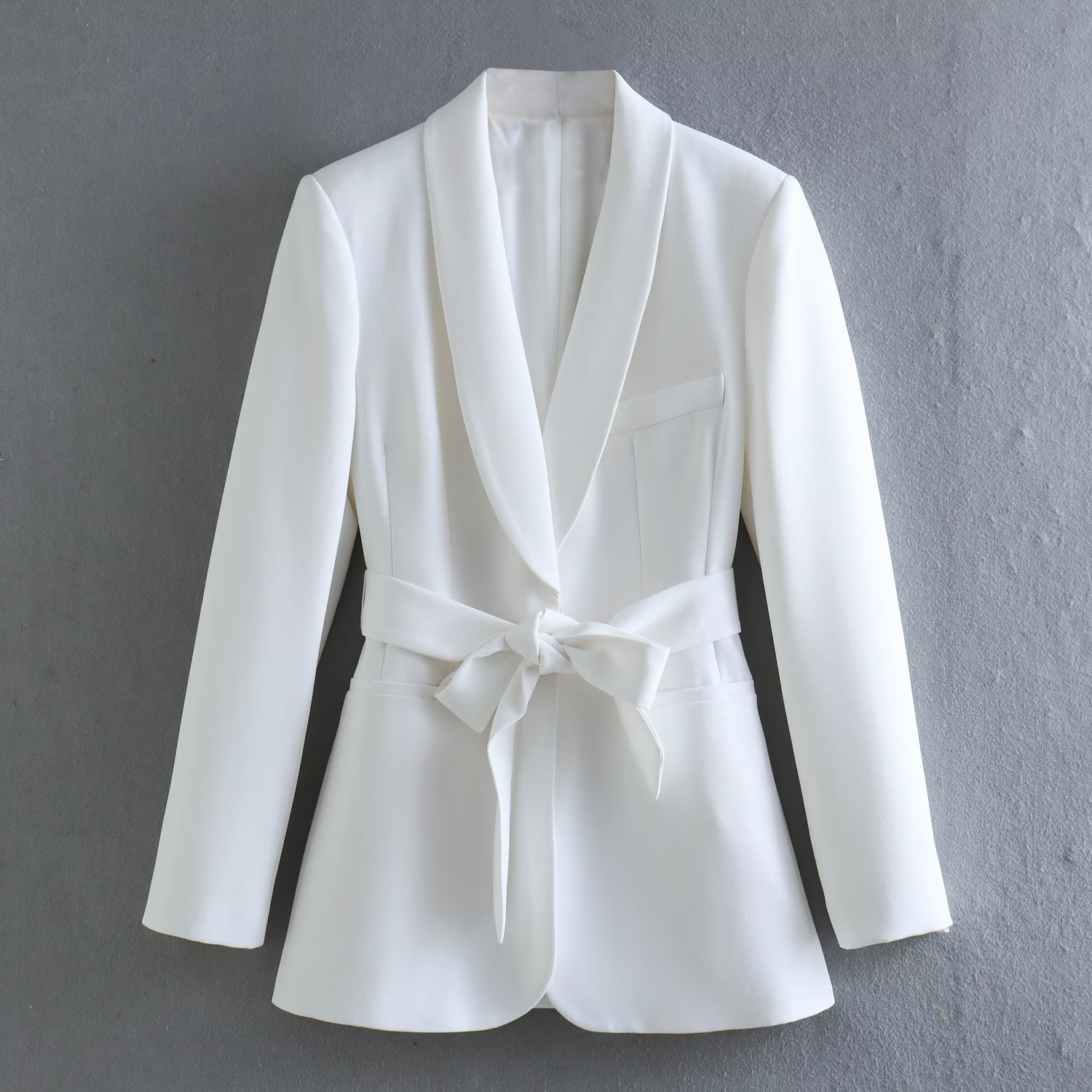 Women's Long Sleeve Blazers Classic Style Solid Color display picture 4