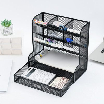 Металлический jiugong grid heck shelf Office Desktop Многослойный железо хранения