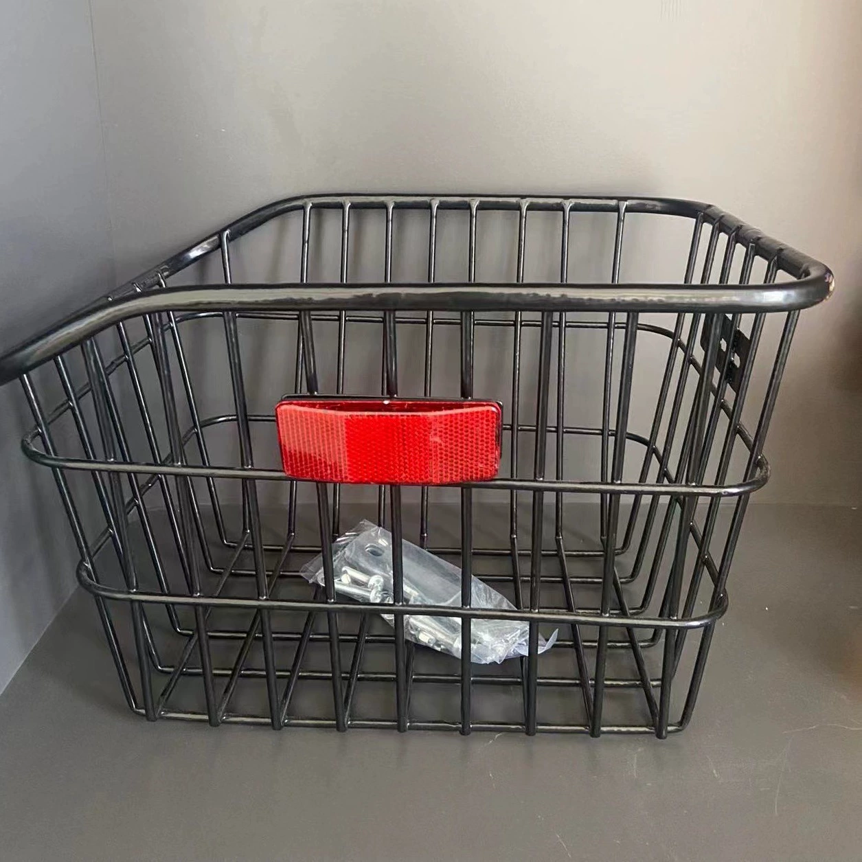 Велосипедная корзина задняя Корзина Горный велосипед задняя корзина Студенческая школьная корзина складная Автомобильная корзина велосипед Lou