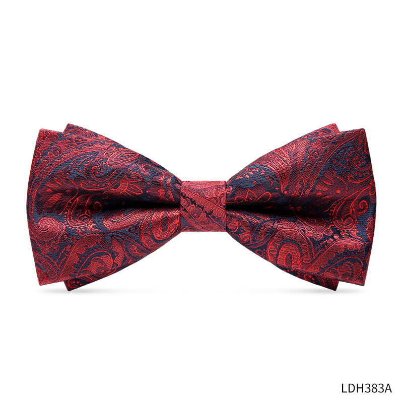 파란색 바닥이있는 버건디 페이즐리 패턴 [새로운 스타일]]