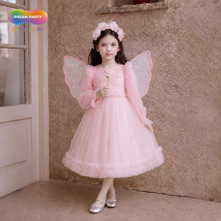 Chunhihua Fairy Princess dress Performance Clothes Little Fairy Children 's Dream Dream set netscreen Dream Dream Dream Elf Dream