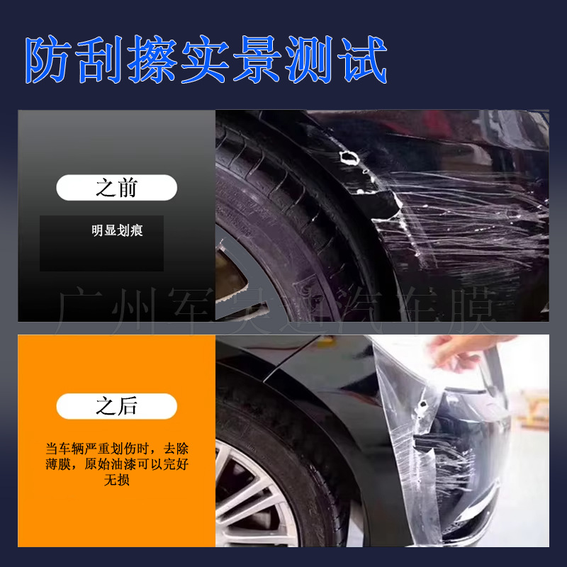 Cross-border special for Tesla 3(2021-2023) car pre-cut TPU paint protective film PPF