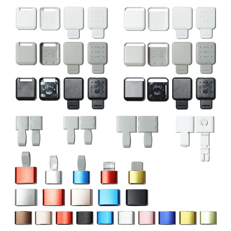 Пластиковый держатель для бейджа с удобной застежкой-зажимом, круглый мини-ремешок с выдвижной застежкой, эластичный и удобный в использовании.