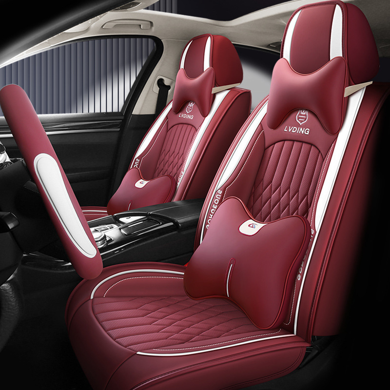 新款皮革汽车坐垫适用于小车5坐四季通用源头厂货厂家直销座套
