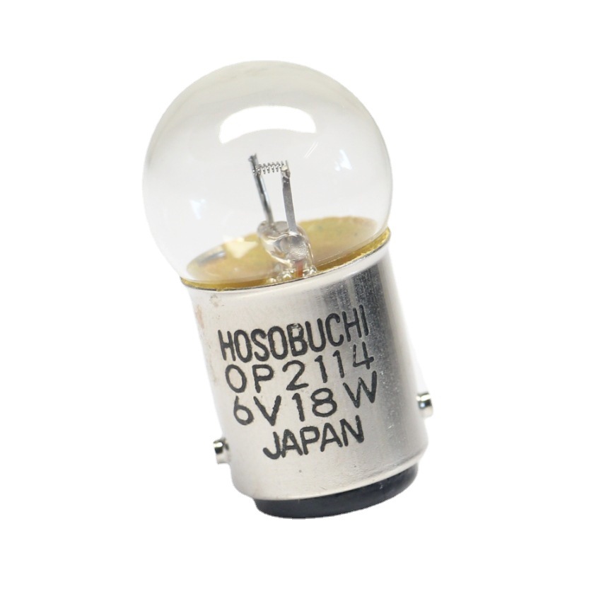Hosobuchi OP2114 Hardness Tester Bulb (6V 18W BA15D)