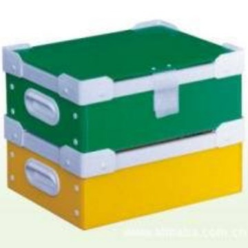 中空板周转箱 PP中空板箱 中空板塑胶箱 塑料中空板骨架箱 隔板