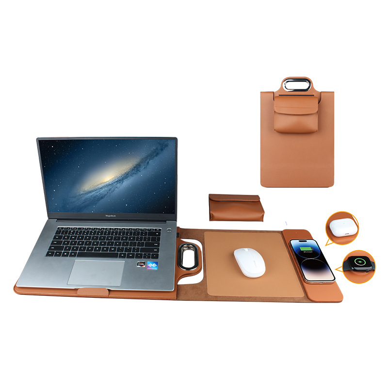 Brown one core three charger