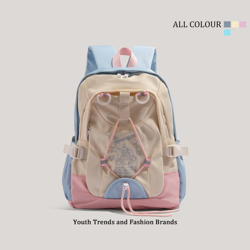 CHARHP & KEJNT Official genuine goods Cute Backpack College Style Student Schoolbag Large Capacity Small Fresh Backpack