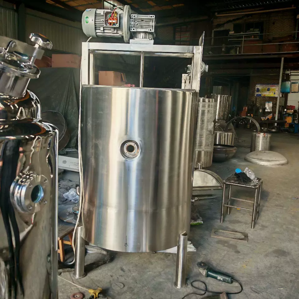 洗化用品、日化用品搅拌罐反应釜加热搅拌罐