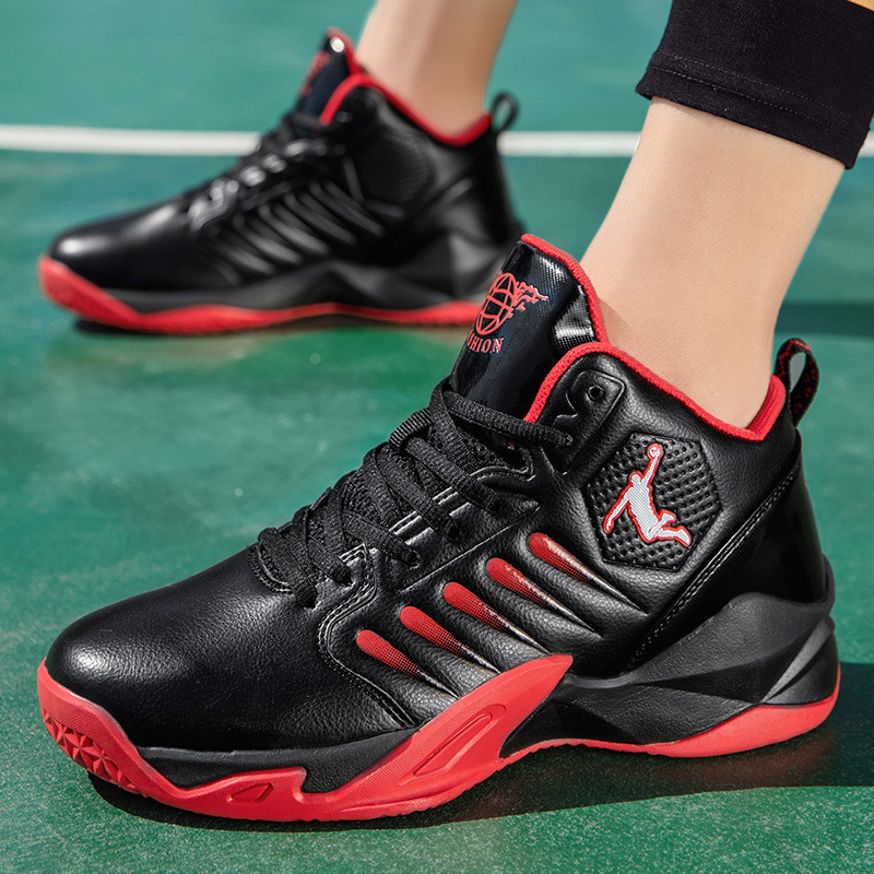 Trendy Shoes for Boys, Basketball Shoes for Men, Friction and Sound, Non-Slip Student High-Top Sports Shoes, Venom Practical Basketball Shoes