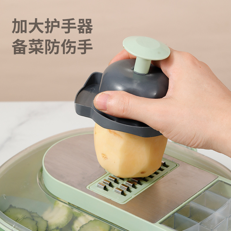 国境を越えた新しい楕円形の多機能野菜カッターは、新しい多機能キッチン野菜カッターの最良の選択です|undefined