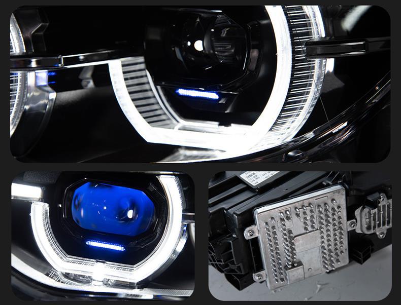 Specifically designed for BMW 3 Series headlight assemblies from 2012-2019, F30 F35 F31 modified LCI spoon headlights with dual lenses