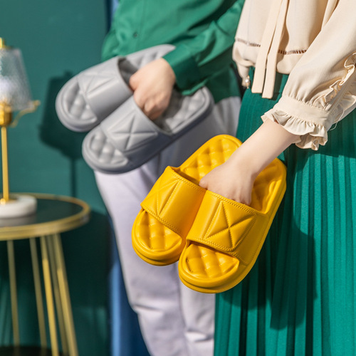 Eva slippers for women, summer home indoor non-slip couple home bathroom thick-soled home sandal slippers for men