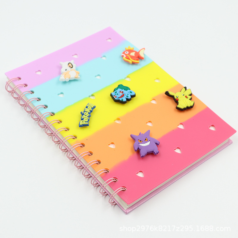 Cuaderno de mano de silicona DIY transfronterizo de alto valor facial creativo de tendencia cuaderno de cuentas lindo simple y descompreso