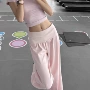显瘦春秋夏季健身阔腿裤