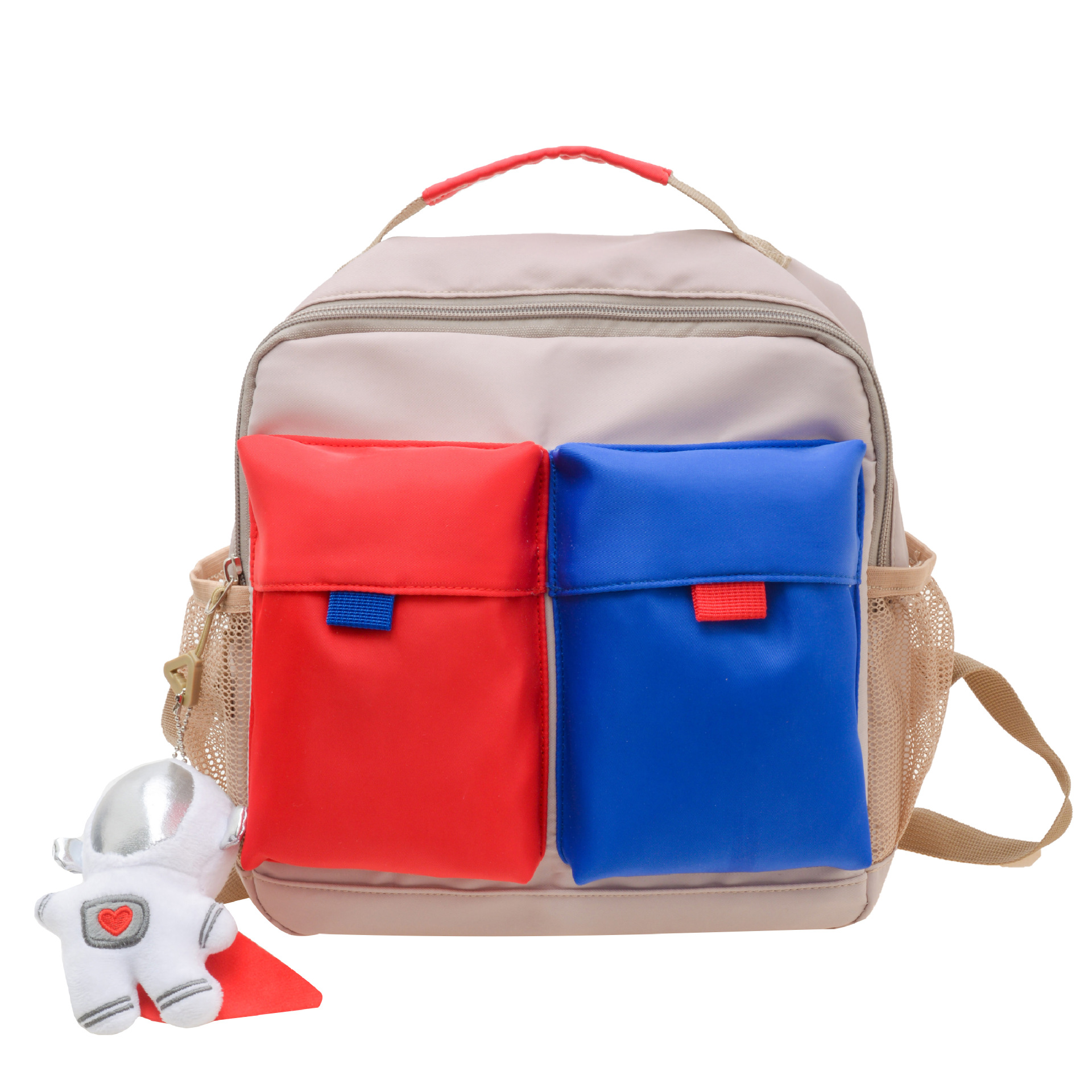 2023 moda lindo mini mochila nueva pequeña mochila de los niños frescos contraste color moda Escuela Primaria estudiante mochila