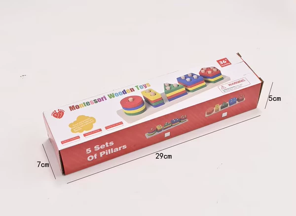 Long five-set columns-color box 0.33kg