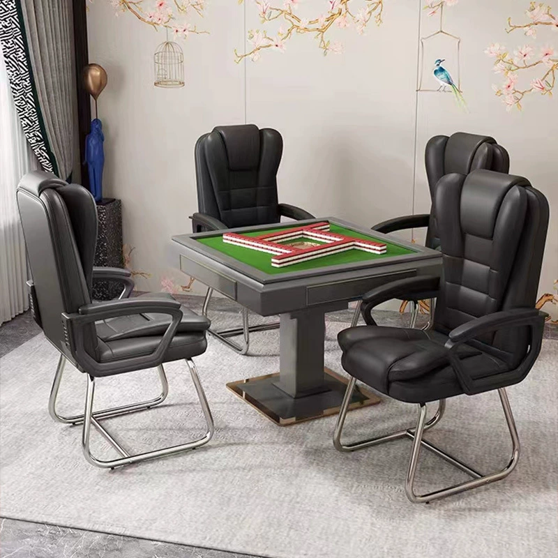 Шахматы и карточная комната специальный стул маджонг сидячий удобный общий стул маджонг стол маджонг машина стол специальный стул