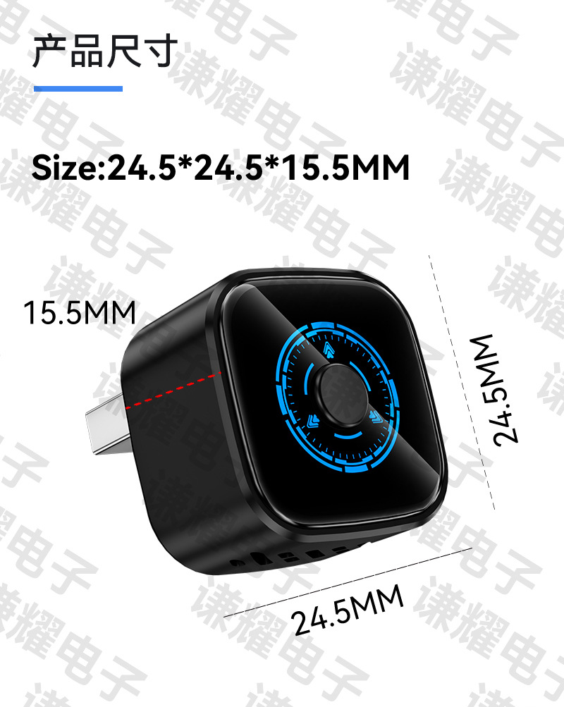 Best-selling carplay wired to wireless box, smart car-machine interconnection button, Android Autocarplay box
