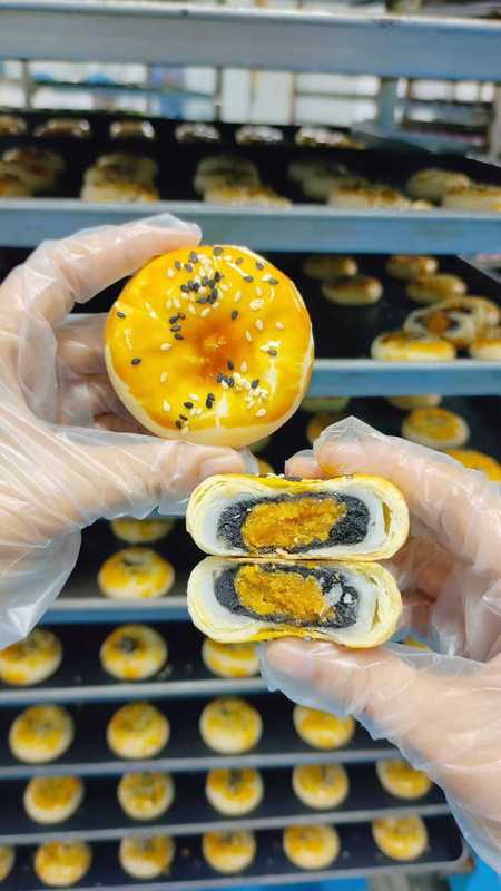 台式3q饼酥到掉渣网红款蛋黄酥批发传统糕点台州馅中馅月饼批发|undefined