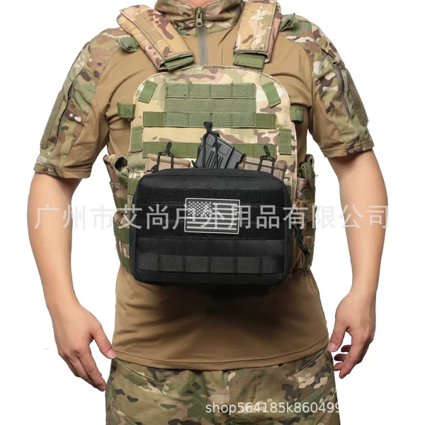 Nylon Outdoor Camouflage Assault Camouflage Chest-Mounted Multi-Functional Large-Capacity Medical Kit Tactical Equipment Manufacturer