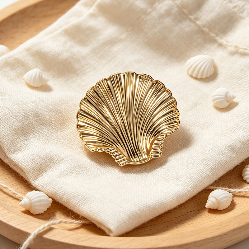 Broche de Metal Estilo Marino, Aleación metálica, para Ropa y Accesorios