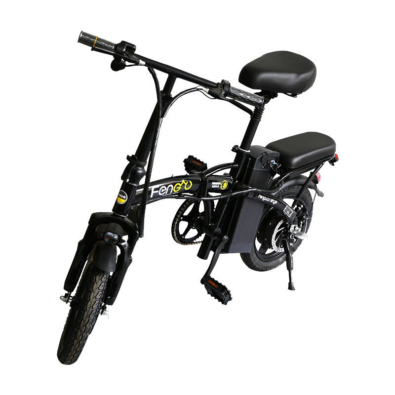 Electric folding bike