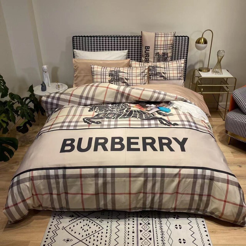 Amazon Foreign Trade Cross-Border Trendy Brand Four-Piece Set Modal Silk Four-Piece Set Washed Silk Duvet Cover Bed Sheet Internet Celebrity Amazon Foreign Trade Cross-Border Trendy Brand Four-Piece Set Modal Silk Four-Piece Set Washed Silk Duvet Cover Bed Sheet Internet Celebrity