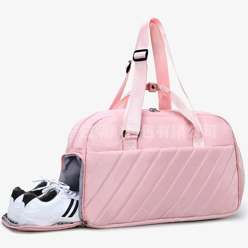 Новая модная сумка для фитнеса Дорожная сумка большой емкости Независимый склад обуви Водоотталкивающая сумка через плечо Сумка через плечо