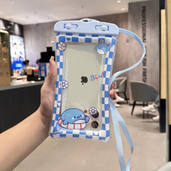 携帯電話の防水袋のエアバッグの潜水カバーはスクリーンを出すことができます。