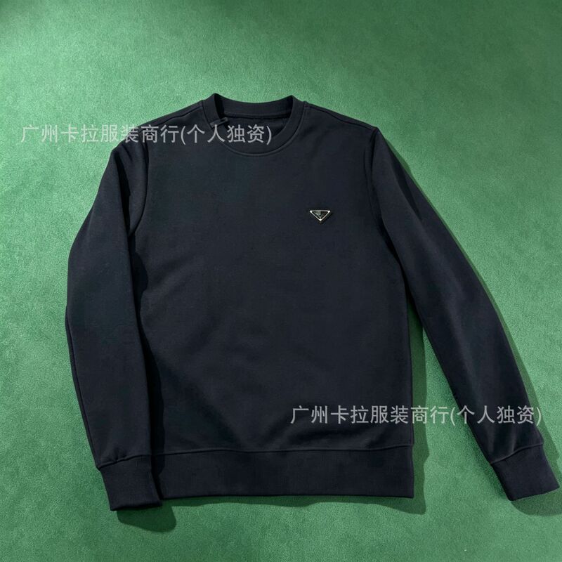Cross-border P-brand high-end hoodie, autumn and winter model, with the correct P-brand triangle logo and classic letter logo, men's clothing Cross-border P-brand high-end hoodie, autumn and winter model, with the correct P-brand triangle logo and classic letter logo, men's clothing